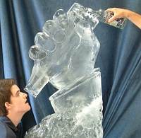 Party ice sculpture